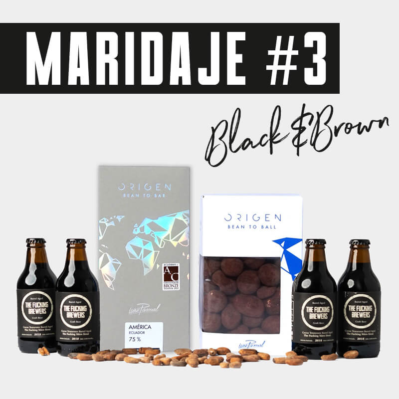 Maridaje #3 Black&Brown