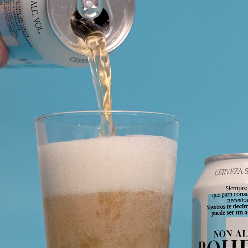 Cerveza Rubia Sin Alcohol Sin Gluten Bopils Brebel