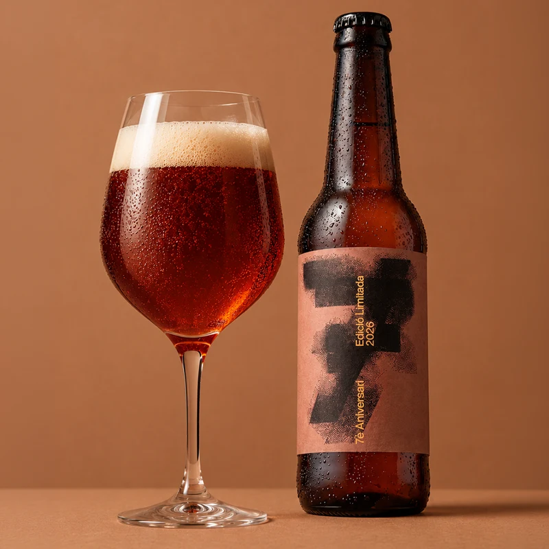 Cervesa Limitada 7 Aniversari Brebel Barley Wine